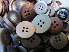 A pile of buttons